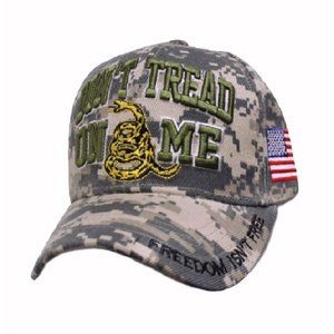 Don’t Tread On Me Gadsden Digi Camo Cap Hat - NEW FAST SHIPPING